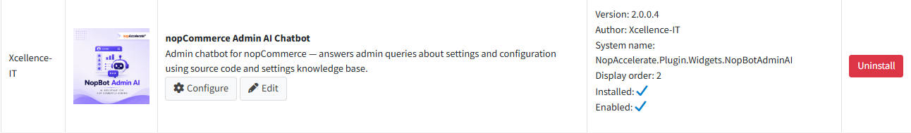 Licence & Plugin Info